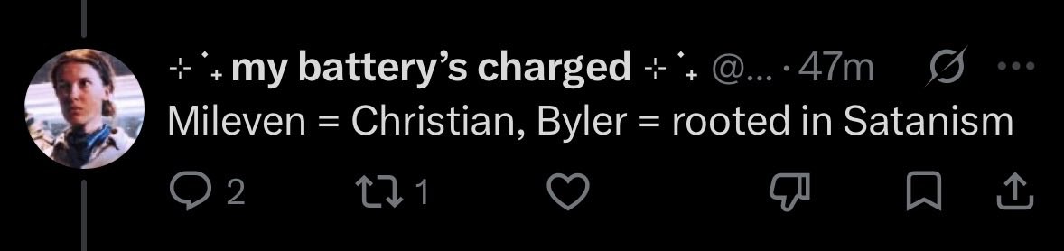 Hana || BylerGirlDads tweet media