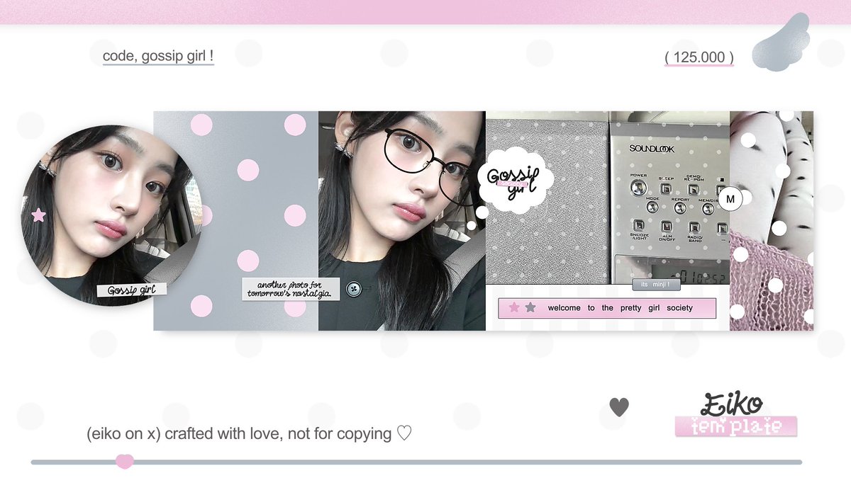 eikozu's tweet photo. halo! template layout gossip girl sudah bisa dibawa pulang yaa, silahkan dm ei untuk jemput. cek alt untuk informasi selengkapnya 

layout kya &amp; haum ufs 10,000 ( #bealanja ) ♥︎ https://t.co/AiuaKeuRaY