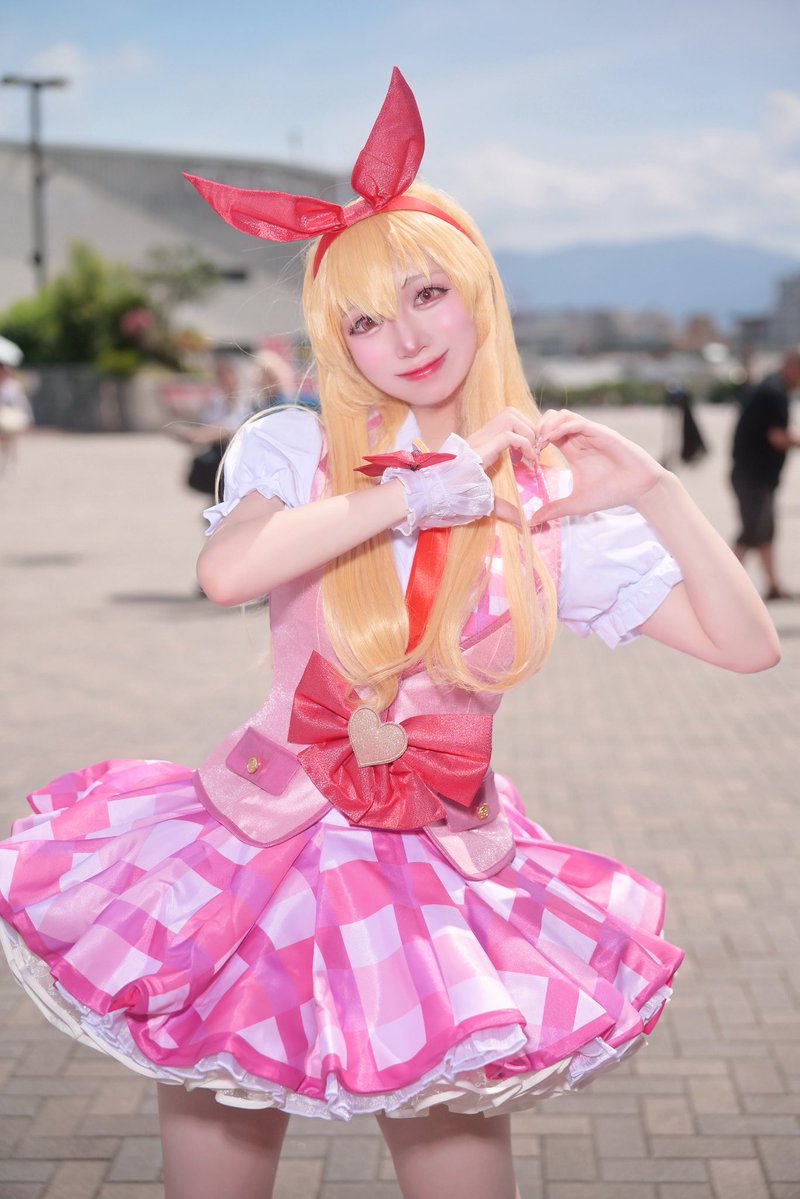 mlk0_t's tweet photo. ⚠︎︎cosplay

アイカツ！星宮いちご🍓

- ̗̀ 𖤐  𖤐  ̗̀ -

#アコスタみずほPayPayドーム福岡
#アイカツコスプレ https://t.co/xioTEgluM1