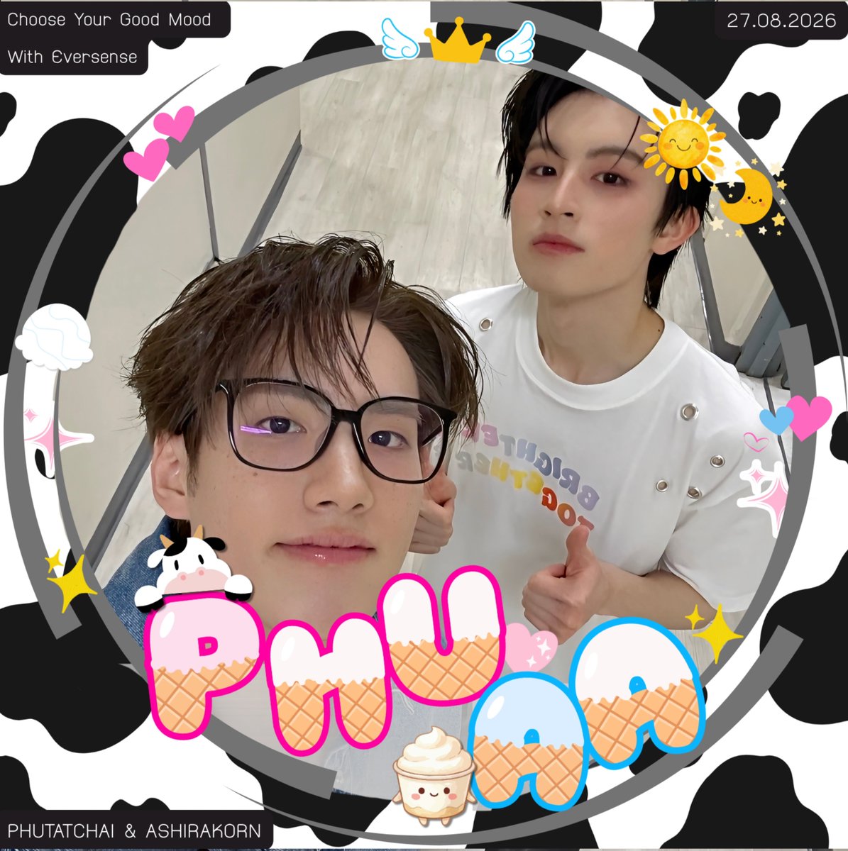 meowaaashi's tweet photo. ต้อนรับงานคู่ งานแรกแห่งปี 2026

#PHUTATCHAI #AAashirakorn https://t.co/CXI4sHpnqZ