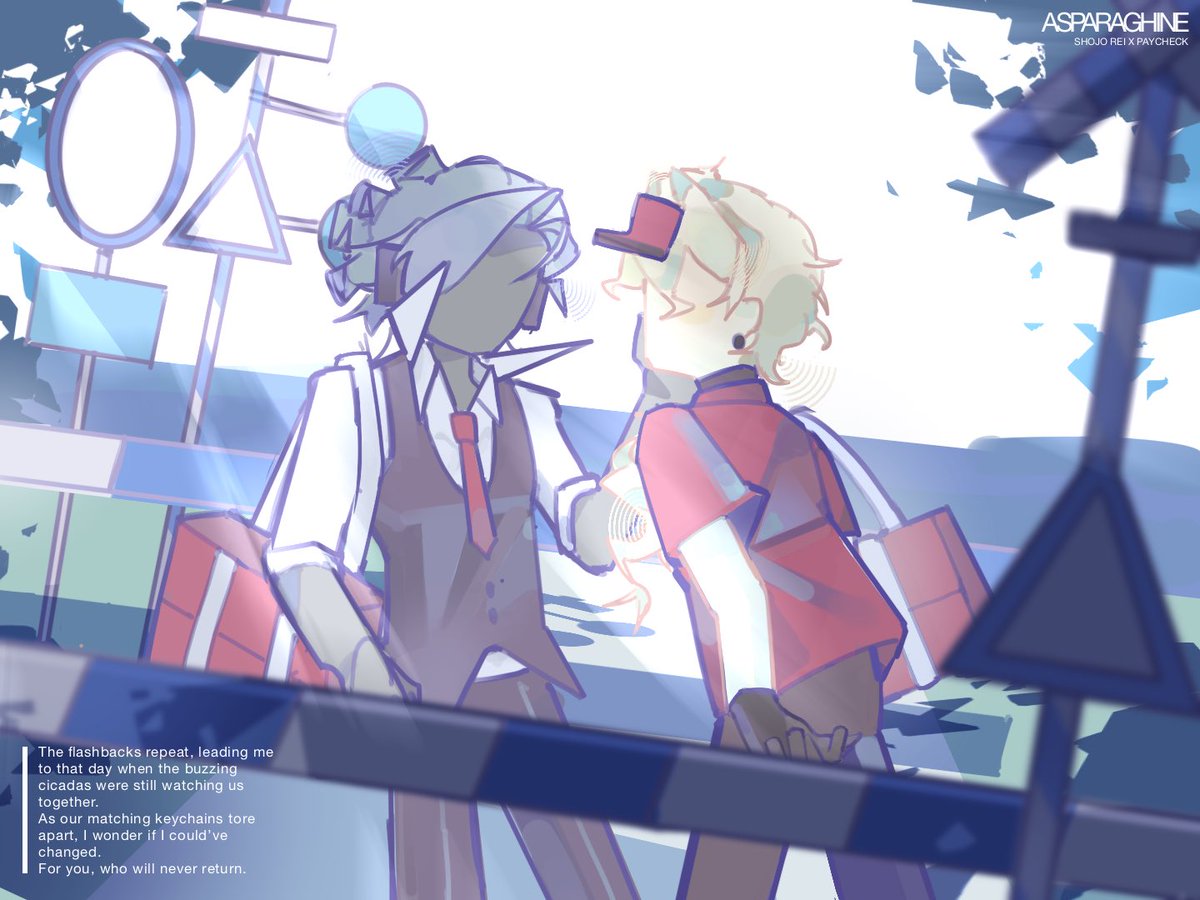 asparaghine's tweet photo. #shoujorei #paycheck guess who dies https://t.co/swixfK9eE8