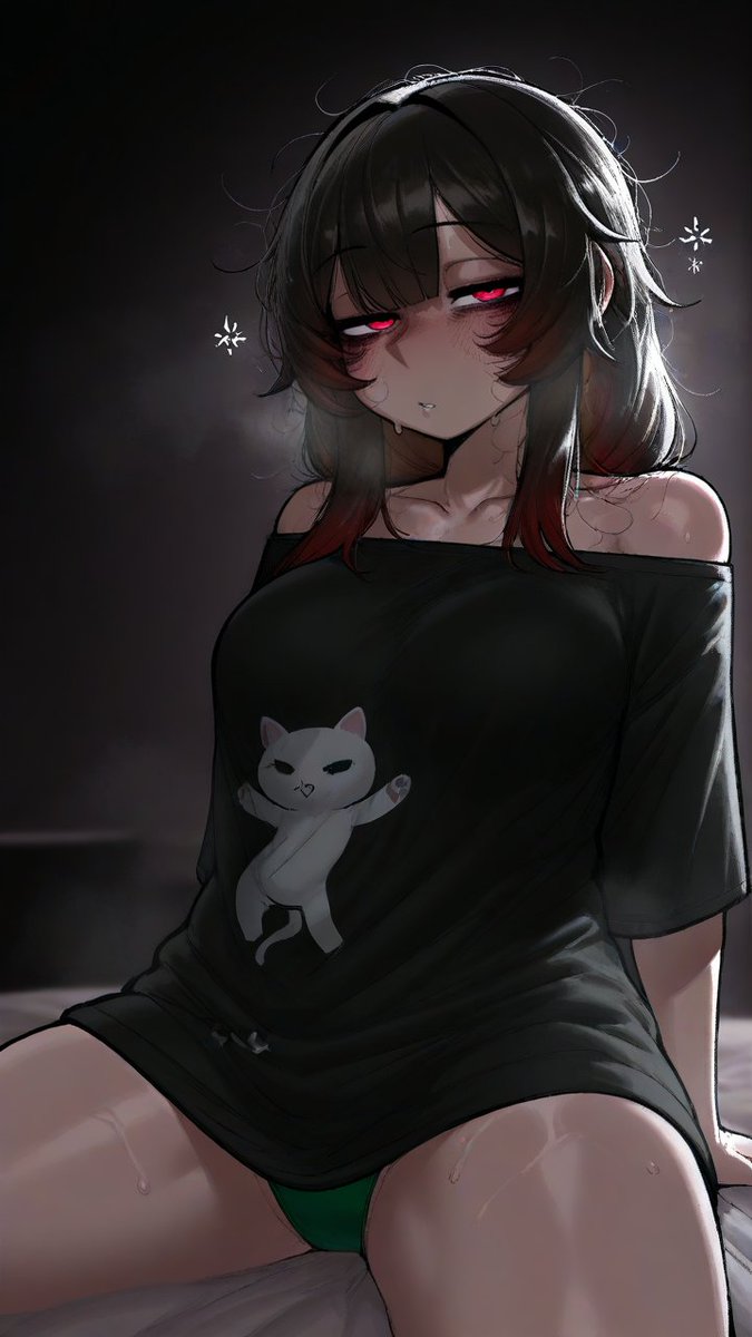 sparkleneedy56's tweet photo. ....
*yawns*
i was about to go to sleep....
fine....but im gonna use your shirt then https://t.co/F84vGysHPP