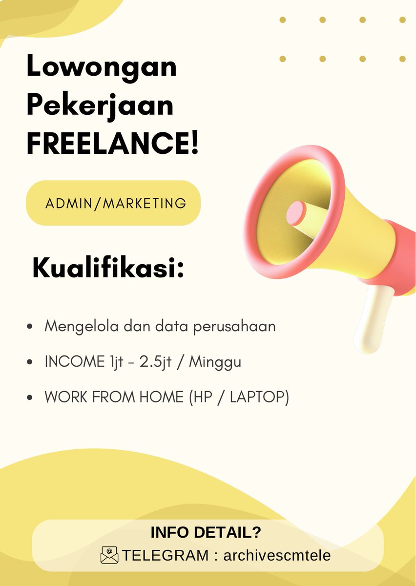 quav0chand's tweet photo. yang cari loker, tuh loker. https://t.co/cQlaygrqan
