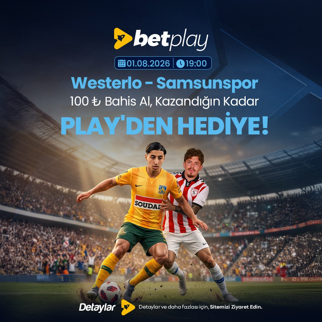 playxtr's tweet photo. 🔥 Büyük Maça Büyük Fırsat! 🔥

🇧🇪 Westerlo - Samsunspor⚽️    Maçına 100₺ Bahis Al Kazan!

➡️Kazandığın Kadar Play'den Hediye! ➡️

💸 Kuponunu Yap, Riskini Azalt!

➡️ Tüm Detaylar Sitemizde !

📎 GÜNCEL GİRİŞ : https://t.co/F1QuwCI9dg https://t.co/E4A05ihQ98