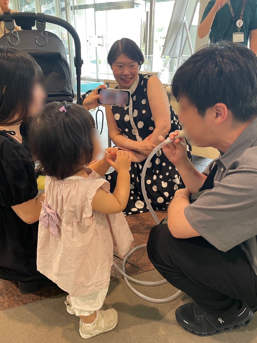 Panda_w_o's tweet photo. 調布市グリーンホールオープンデー🐼
PWO金管6重奏コンサート終演いたしました✨
0歳から入場可能❗️本番ではホースホルンによるホルン協奏曲も✨終演後の体験コーナーも大盛況でした🙌
たくさんのご来場、ありがとうございました✨🐼
#PANDAWO https://t.co/4sXpUIusdm
