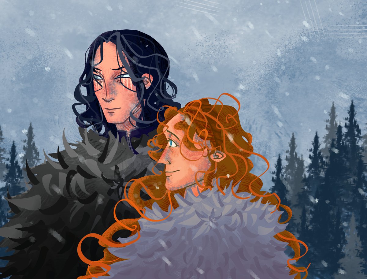darknnesmi's tweet photo. #asoiaf #jonsa #sansastark #jonsnow https://t.co/XQfR3imC2P