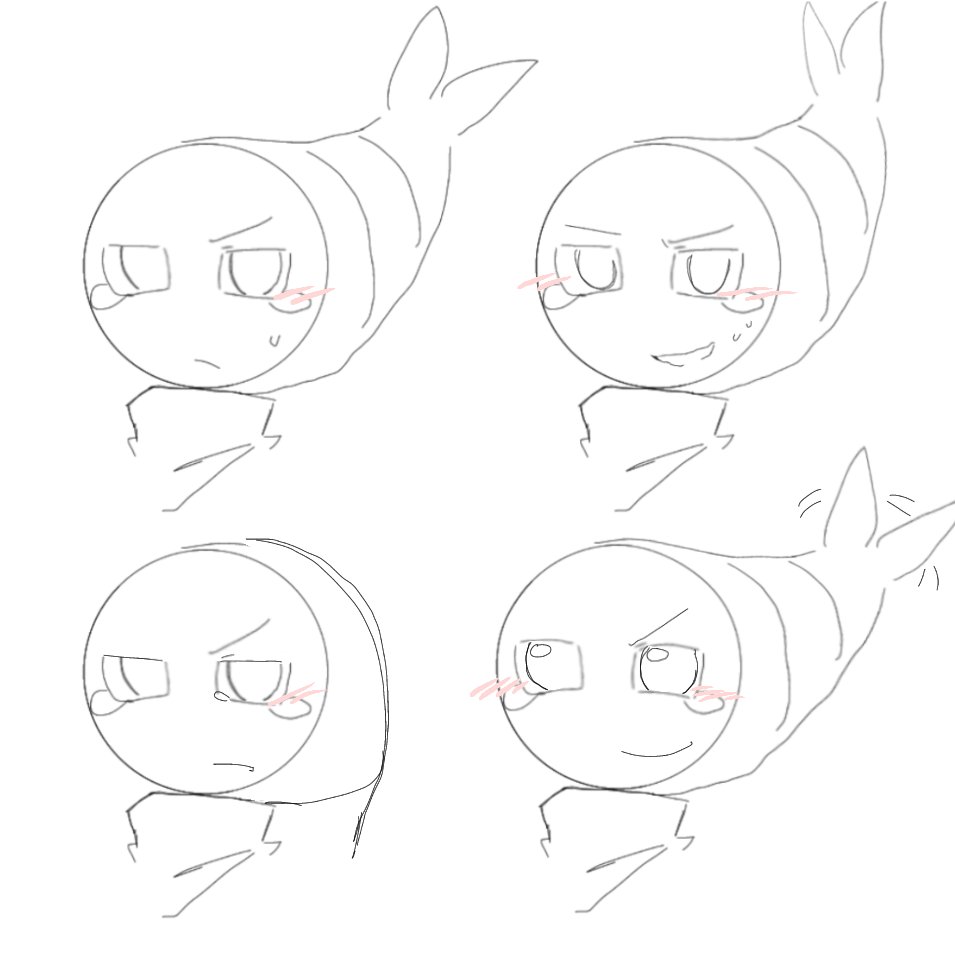 DChSHriMp's tweet photo. So uhh which blush is better gng🤔 #dandysworld #dandysworldshrimpo #ihateshrimpo #killshrimpo https://t.co/Jb42nQC0Nn
