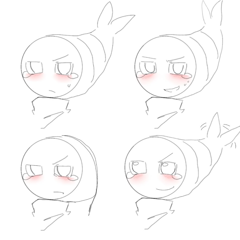 DChSHriMp's tweet photo. So uhh which blush is better gng🤔 #dandysworld #dandysworldshrimpo #ihateshrimpo #killshrimpo https://t.co/Jb42nQC0Nn