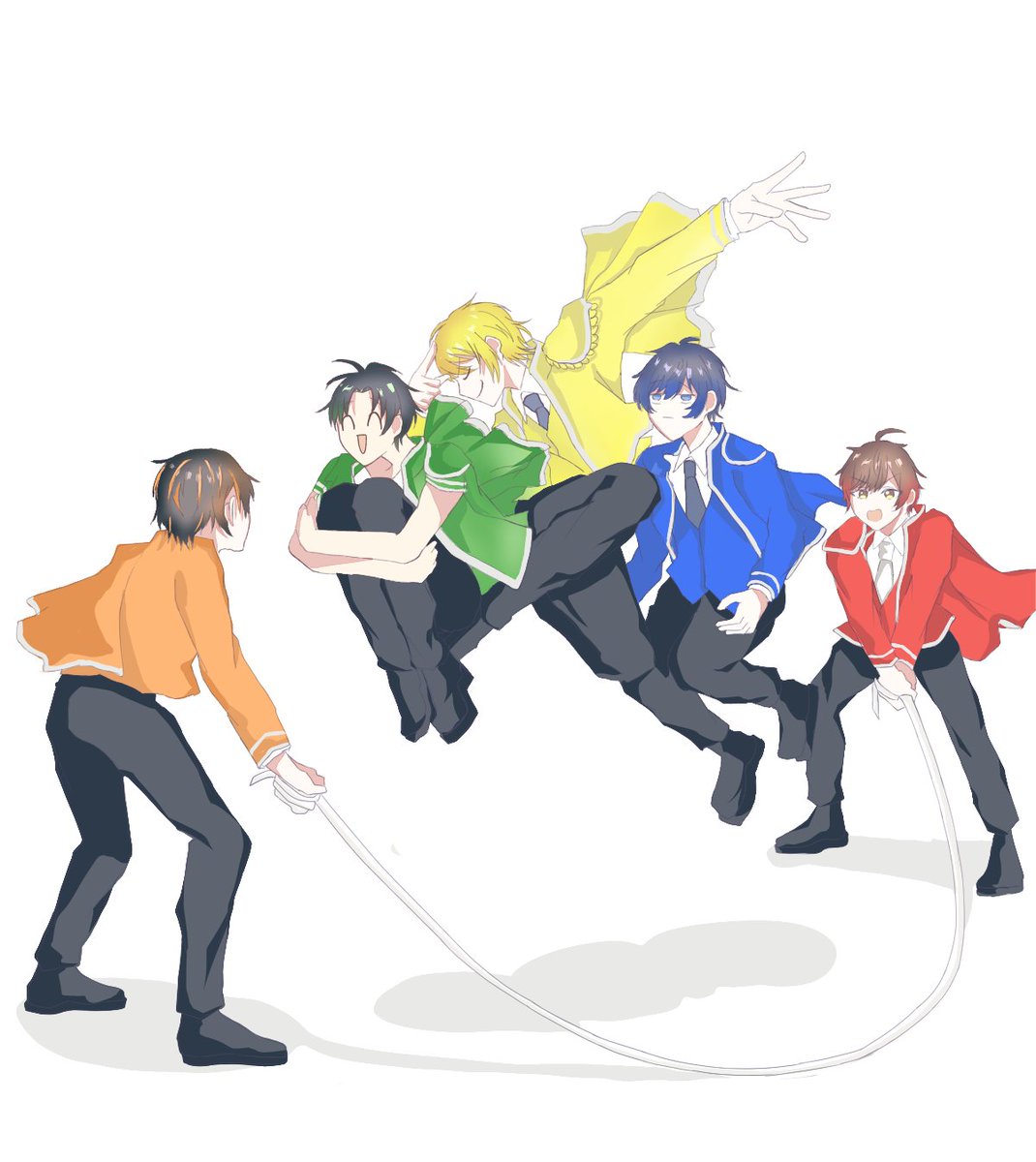 asuka_nin84's tweet photo. 流行りのを滅のみなさんで
（トレス素材お借りしました）
#天月イラスト部 #Geroイラスト祭り #そらるの絵 https://t.co/JeOEYVcPb2
