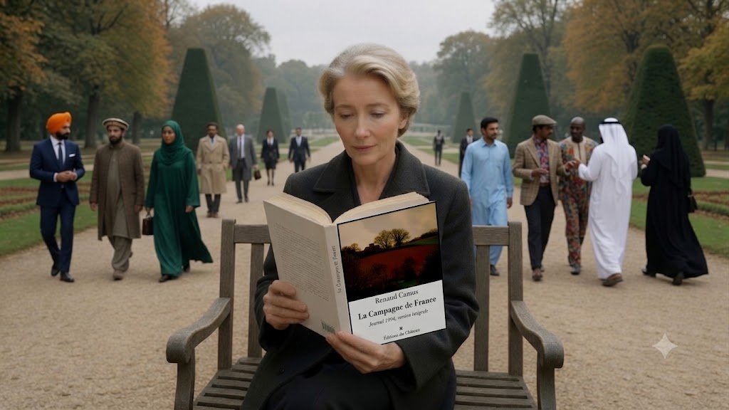 LibrairieRCamus's tweet photo. « Je pense que la société métissée va vaincre, qu’elle a pour une grande part déjà vaincu. Je pense que la France sera bientôt un quartier comme un autre du village universel, avec, pour mettre les choses au mieux, un dosage ethnique et culturel peut-être original. De même qu’ont été progressivement et plus ou moins heureusement intégrés les juifs, beaucoup moins étrangers toutefois à notre culture ancienne, de même seront intégrés les musulmans, les Arabes et les Noirs. Mais ils ne seront pas intégrés aux Français de souche, et les Français de souche ne seront pas intégrés à eux ; tous seront intégrés ensemble à une société et peut-être une civilisation qui est en train de naître sous nos yeux, et que nous voyons déjà à l’œuvre dans les banlieues, les lycées, les discothèques et les films publicitaires. 

« Cette société est pour moi sans charme, et certes réciproquement. Je ne suis pas capable de l’aimer, elle n’est pas capable de me comprendre — c’est moins grave pour elle que pour moi. Son apparition, qui n’est que celle, presque normale, quoique un peu précipitée, du futur, m’attriste moins que la disparition du monde ancien, ce monde français, au sens étroit désormais, qui est celui qui m’a nourri, pour lequel j’avais été préparé, et que je trouve éteint lorsque arrivé à l’âge mûr je pouvais espérer me fondre harmonieusement en lui. Peut-être devrons-nous fonder, par nostalgie, et par désir de nous comprendre encore, une amicale des « Vieux-Français », comme il y eut en Russie les « Vieux-Russes » ou « Vieux-Croyants »… 

« Les lois que personnellement j’aurais voulu voir appliquer, aux groupes et surtout aux individus d’autres cultures et d’autres races qui se présentaient chez nous, ce sont les lois de l’hospitalité. Il est trop tard désormais. Elles impliquaient que l’on sût de part et d’autre qui était l’hôte, et qui l’hôte. À chacun ses devoirs, ses responsabilités, ses privilèges. Mais les hôtes furent trop nombreux dans la maison. Peut-être aussi restèrent-ils trop longtemps. Ils cessèrent de se considérer comme des hôtes, et, encouragés sans doute par la curieuse amphibologie qui affecte le mot dans notre langue, ils commencèrent à se considérer eux-mêmes comme des hôtes, c’est-à-dire comme étant chez eux. 

« L’idéologie dominante antiraciste leur a donné raison. Il n’est plus temps de réagir, sauf à céder à des violences qui ne sont pas dans notre nature, et en tous cas pas dans la mienne. Je n’oublie pas notre ancien rôle d’amphitryons, toutefois, même si nous ne l’avons pas toujours très bien tenu ; et si nous ne sommes plus désormais que des commensaux ordinaires parmi nos anciens invités. »

Renaud Camus, La Campagne de France, Journal 1994, version intégrale non censurée, réédition du Château
