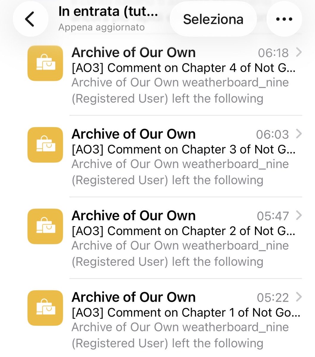 ghostinthewind_'s tweet photo. Hope this person has the best weekend ever, because waking up and seeing that someone has taken the time to leave a comment on every chapter of a finished fic is an absolutely great feeling https://t.co/8qw85C5KLJ