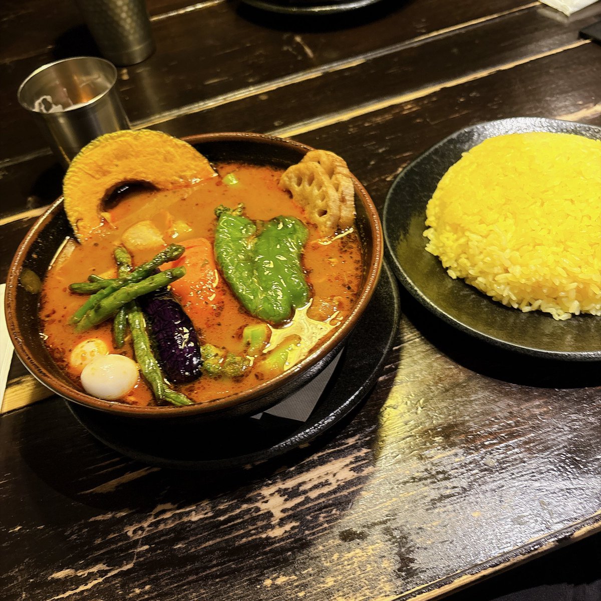502ohba's tweet photo. 親友とスープカレー
今回は控えめの辛さ7 https://t.co/ZBYoCL8BNW