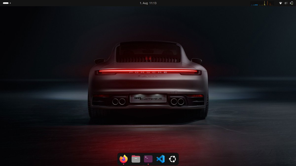 JP_SaaS's tweet photo. How do you like my minimal Ubuntu setup? https://t.co/T45UVSNDBc