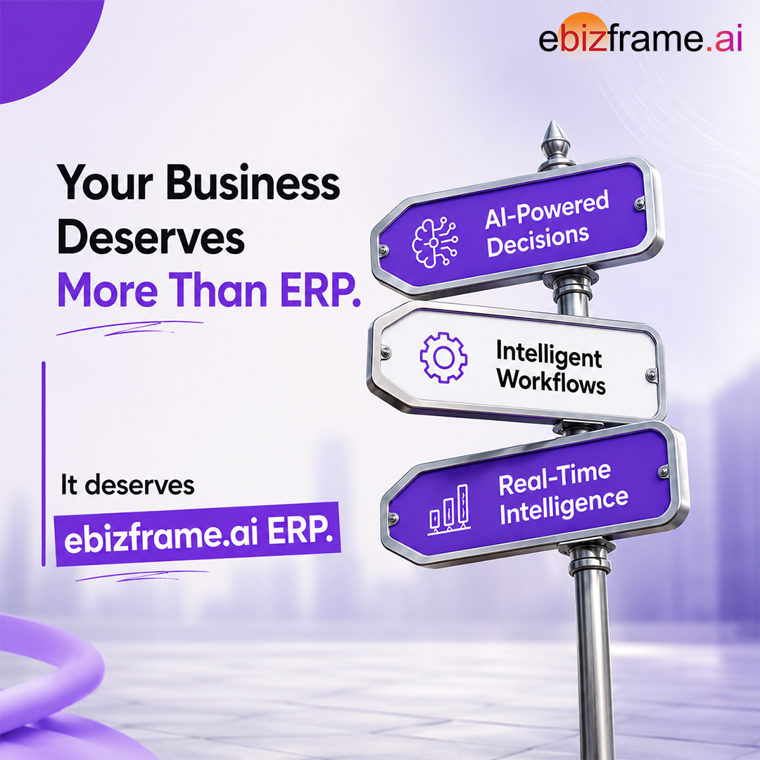 ESS_India's tweet photo. Still running an ERP that just... sits there? 
Basic ERP tells you what happened. https://t.co/BHWQIpgaBa tells you what to do next.
✨ AI-powered decisions
⚙️ Intelligent workflows
📊 Real-time insights
Upgrade to an ERP that works as hard as you do. 🚀
https://t.co/elfUWon5Ej https://t.co/DpRy5NwQTD