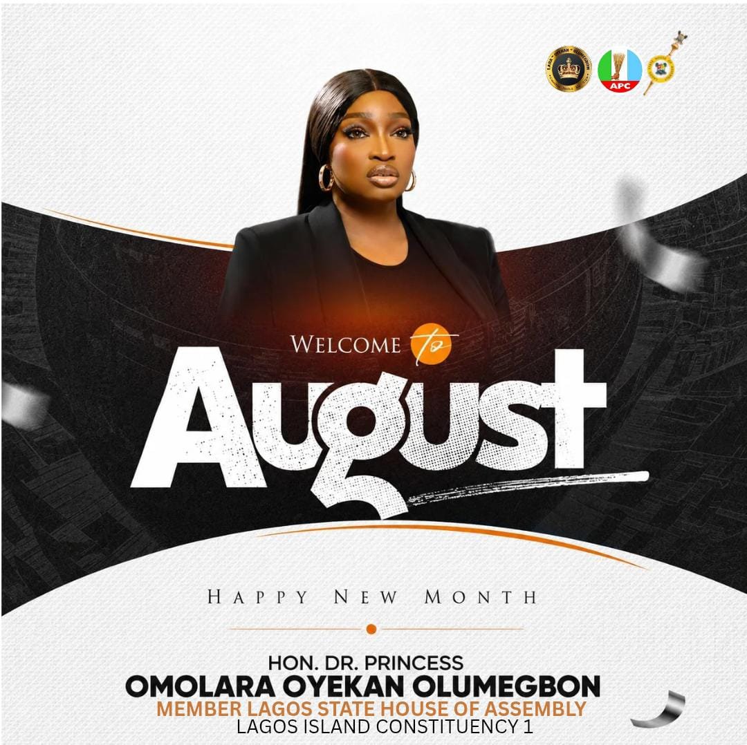 honlaraoyekan's tweet photo. WELCOME TO AUGUST..! 

As we step into the month of August, May this new month usher in renewed hope, divine favour, good health, peace, and abundant opportunities for you and your loved ones. 

May your efforts be crowned with success, your dreams find expression, and every challenge become a stepping stone to greater achievements.

Thank you for your unwavering support, trust, and partnership. Your encouragement inspires my continued commitment to quality representation and selfless service.

Happy New Month and welcome to August.