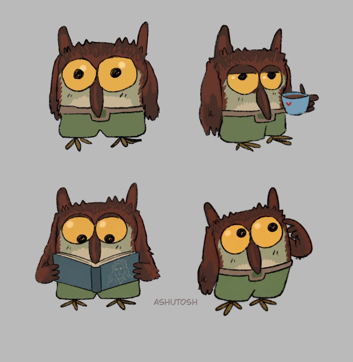 ashutosht82's tweet photo. Silly owl

#owl #painting #silly #sketch #digitalartㅤ https://t.co/JEfUqEc9EQ