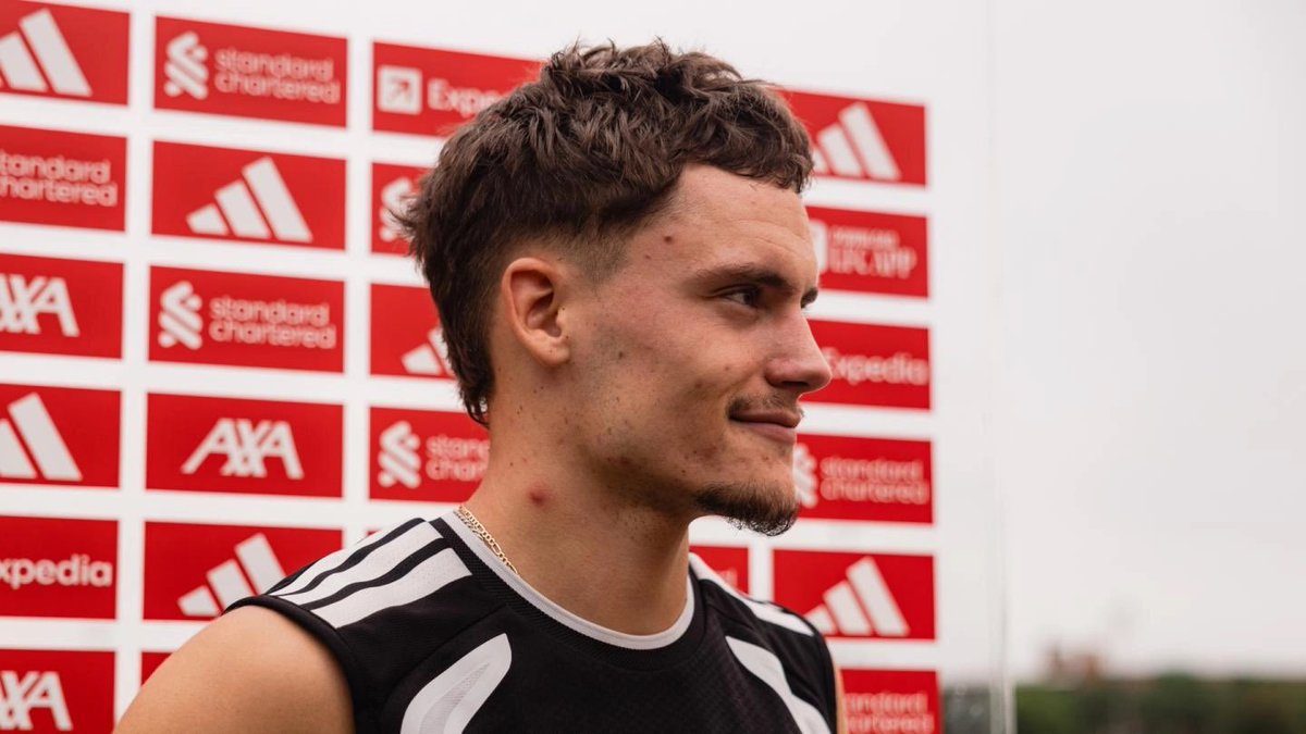 AnfieldSector's tweet photo. Florian Wirtz:

“I just can say that the training is really fun, I enjoyed every training [session] until now. We play a lot of games and possessions, and that’s exactly what I like. I just enjoyed it until now.” https://t.co/Q55nKrJUjX