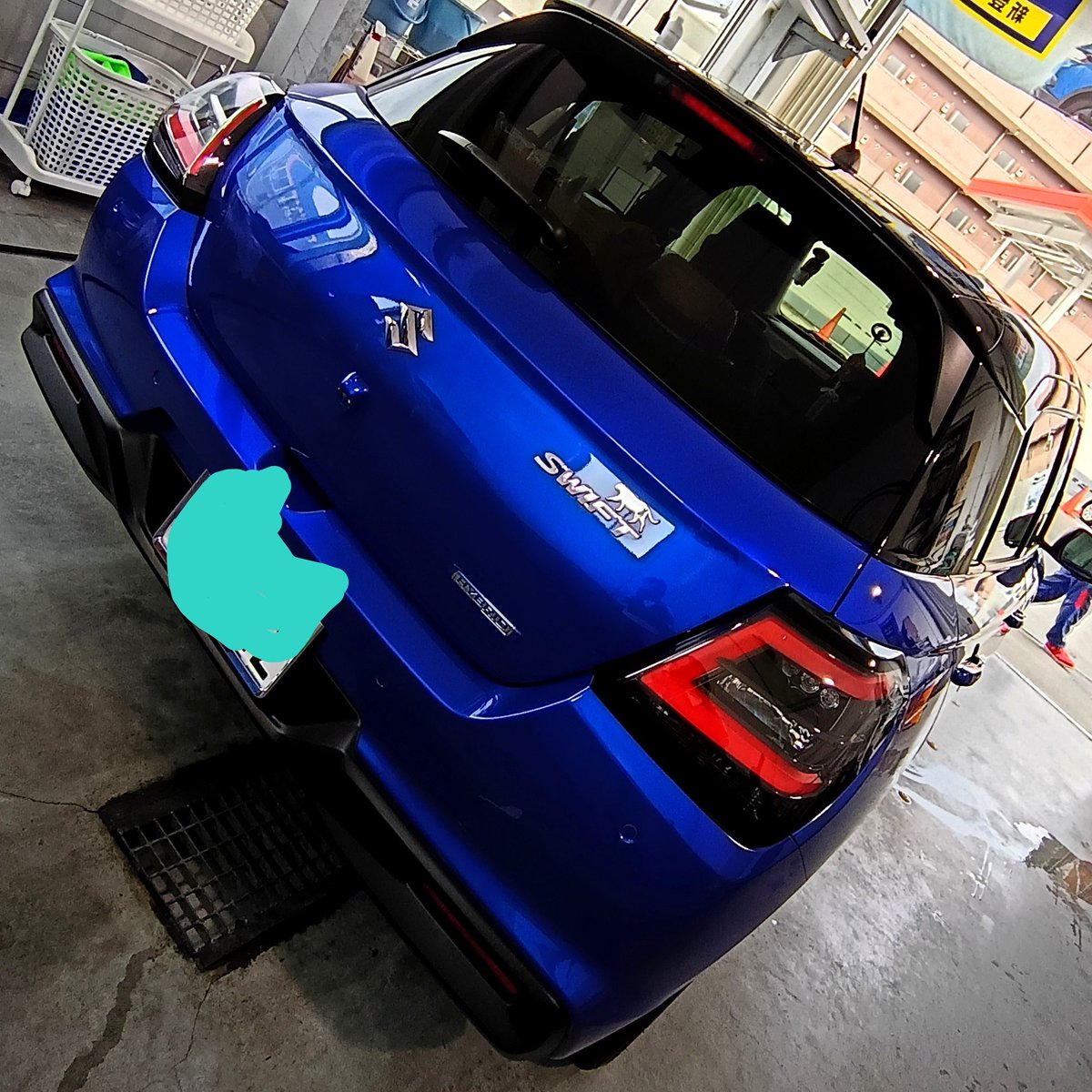 Maban_ItaChoc's tweet photo. #スイフト もKeeperでツヤツヤにしてもらいました！
ありがとうございます！
（写真だとわからんなぁ無念）

そしてまたVTRと並べて撮り忘れた… https://t.co/o735N9HqUm