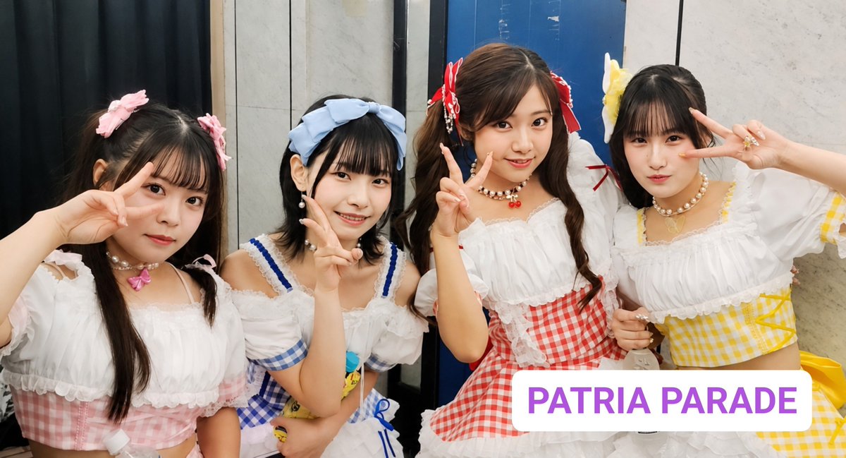 yabamute's tweet photo. 本日はパトリアパレードのデビューライブでした！！！最終的に無事に終わって良かった！

が、ゆあがいないパトリアパレードは、真のパトリアパレードじゃないので、改めて皆揃うパトリアパレードを楽しみにしてて下さい！

次回のライブは8/2です！ https://t.co/rT0AVvN4dQ