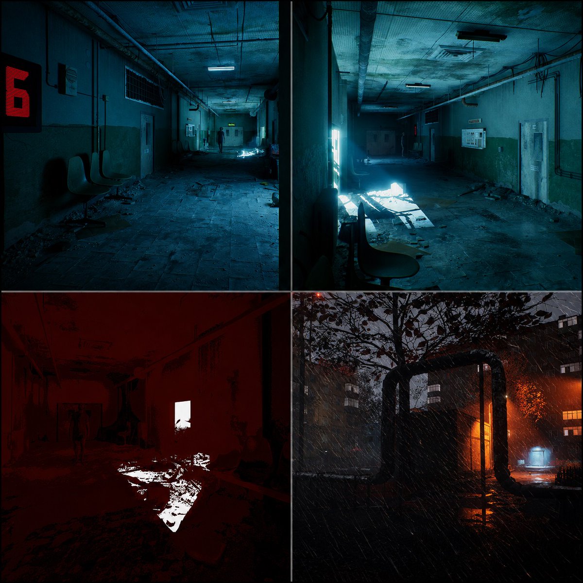 SecondGuessDev's tweet photo. No Visitors Allowed is a psychological horror game inspired by The Exit 8, where players must escape a looping abandoned hospital corridor by detecting anomalies. 

Steam: https://t.co/3gCnPlgxPM

#Indiegames #IndieGame #HorrorGame #indiedev #gamedev #Steam  #Wishlist https://t.co/NR87h0Vcpc