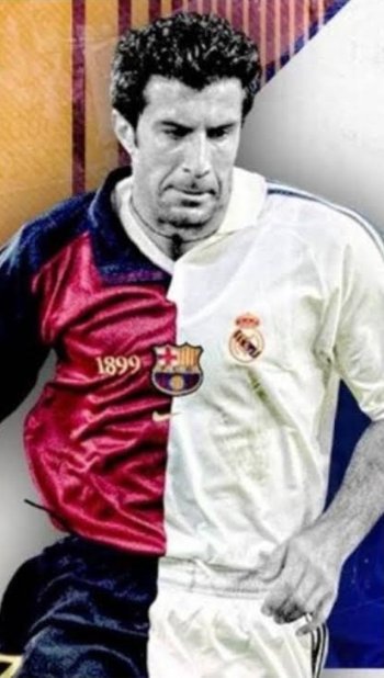 BerkhanCem55760's tweet photo. Is Figo responsible for the greatest betrayal in football history? Leaving Barcelona for their arch-rival Real Madrid while serving as Barcelona's captain at the time... https://t.co/W3J5ZD7PbO
