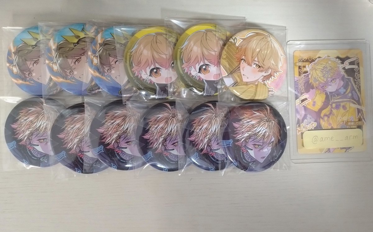 ame__arm's tweet photo. 譲 画像
求 買取(PayPayのみ)

お声掛けの際にご希望額のご提示もお願いします。

#シクフォニグッズ交換
#シクフォニグッズ買取 https://t.co/ljXpcveH0o