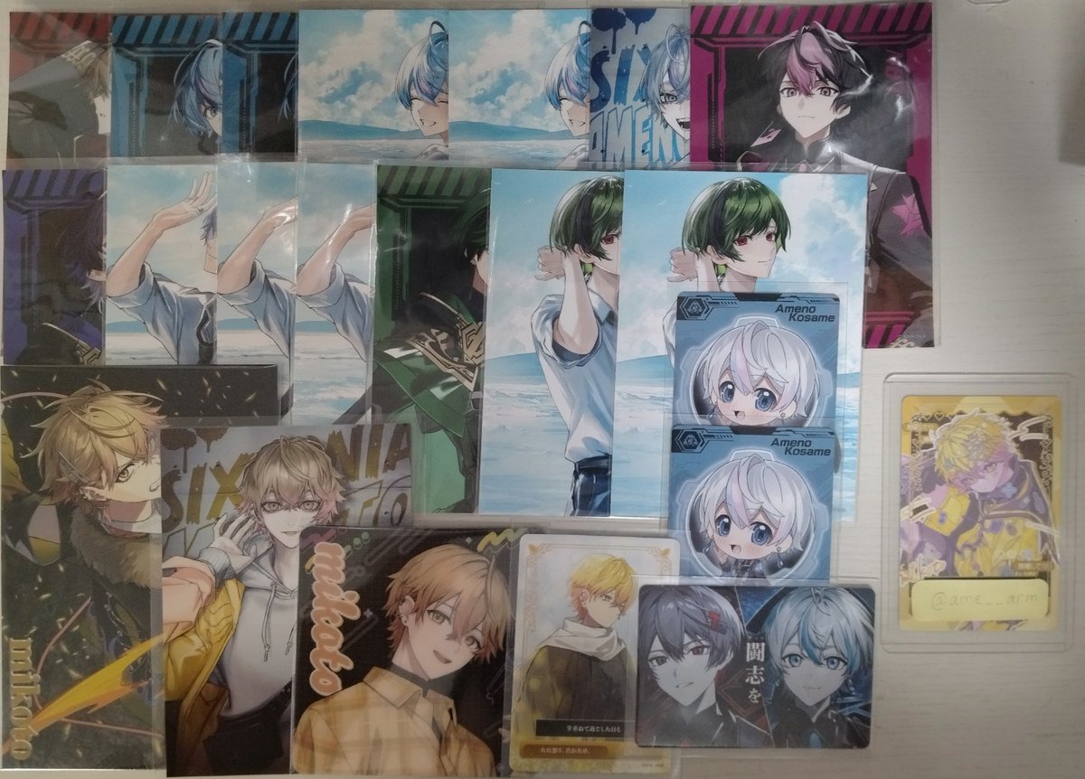 ame__arm's tweet photo. 譲 画像
求 買取(PayPayのみ)

お声掛けの際にご希望額のご提示もお願いします。

#シクフォニグッズ交換
#シクフォニグッズ買取 https://t.co/ljXpcveH0o