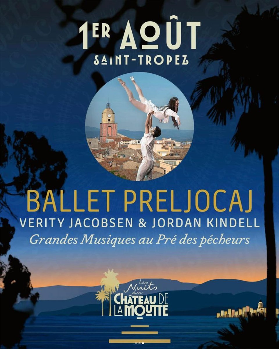 MusiqueStTropez's tweet photo. CE SOIR - 21h 🎻

Gautier Capuçon, Jérôme Ducros, Ballet Preljocaj

Grandes Musiques au Pré des Pêcheurs 🌱

✨Soirée gratuite, sans réservation. https://t.co/IyIktfNSyK