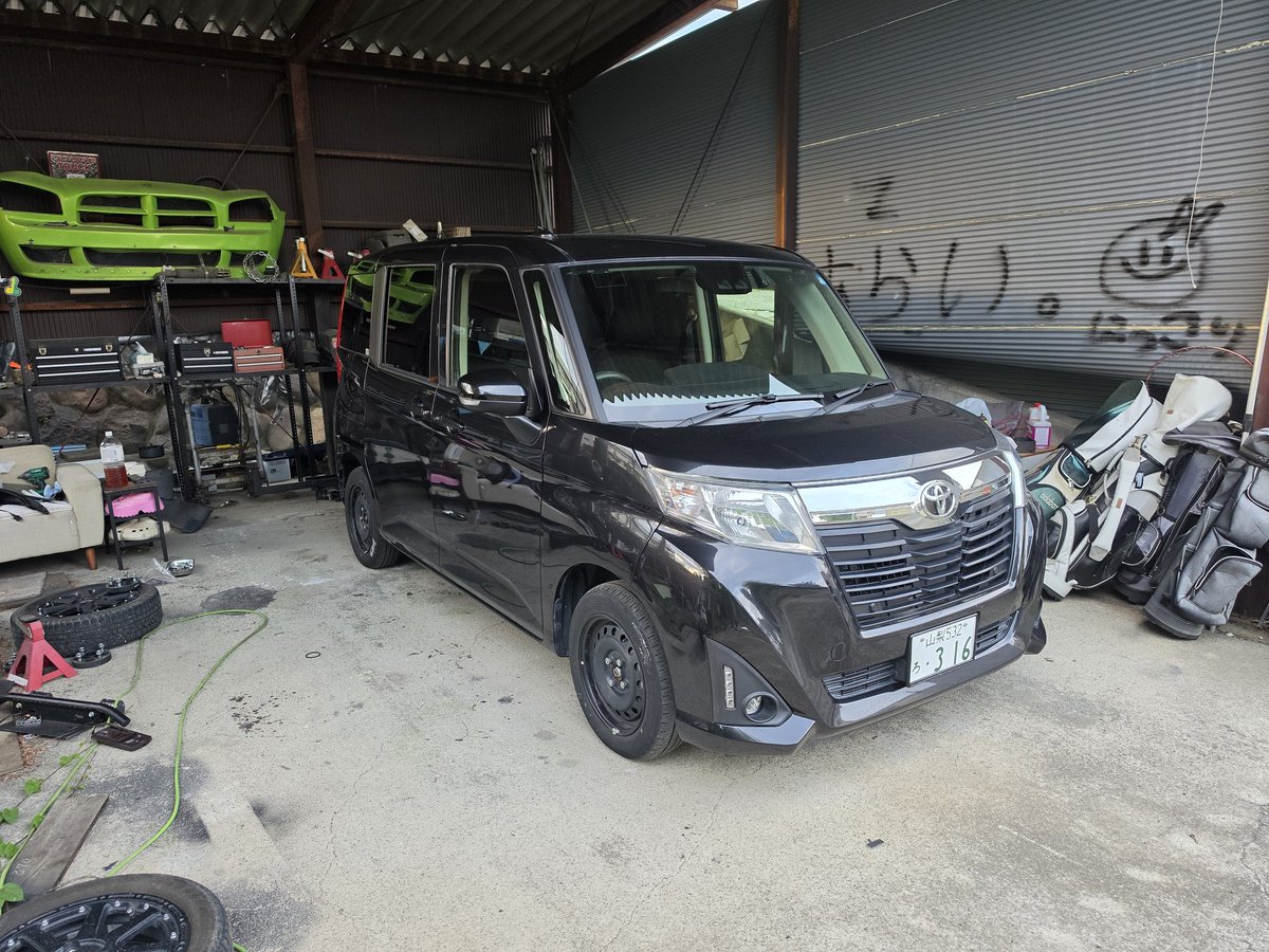 a_micchon's tweet photo. 車検終わったので車検戻し戻しするぞ https://t.co/52JP2Ak2Yb