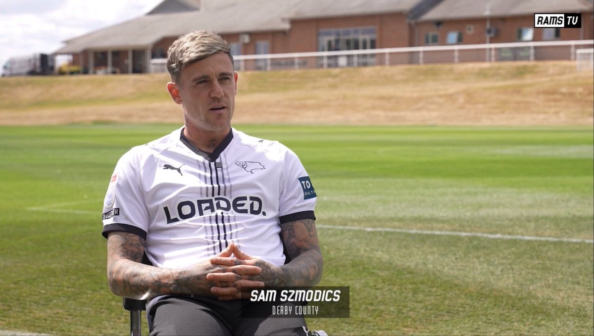 Davidpritch_gg's tweet photo. Welcome back to @dcfcofficial 
Sammie Szmodics 🐏 ⚽️ 💪 
@SamSzmodics 

#DCFC #dcfcfans #derbycounty #therams #derby #SammieSzmodics https://t.co/T6E9djLrfy