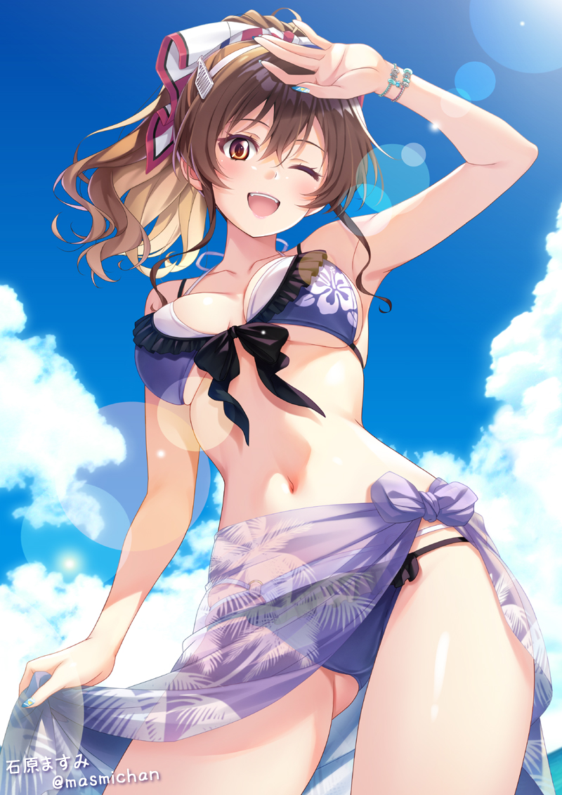 masmichan's tweet photo. 8月だし夏だしクソ暑いのでビキニ足柄さんを見ないと死ぬ　#艦これ https://t.co/hom5i2i9JR