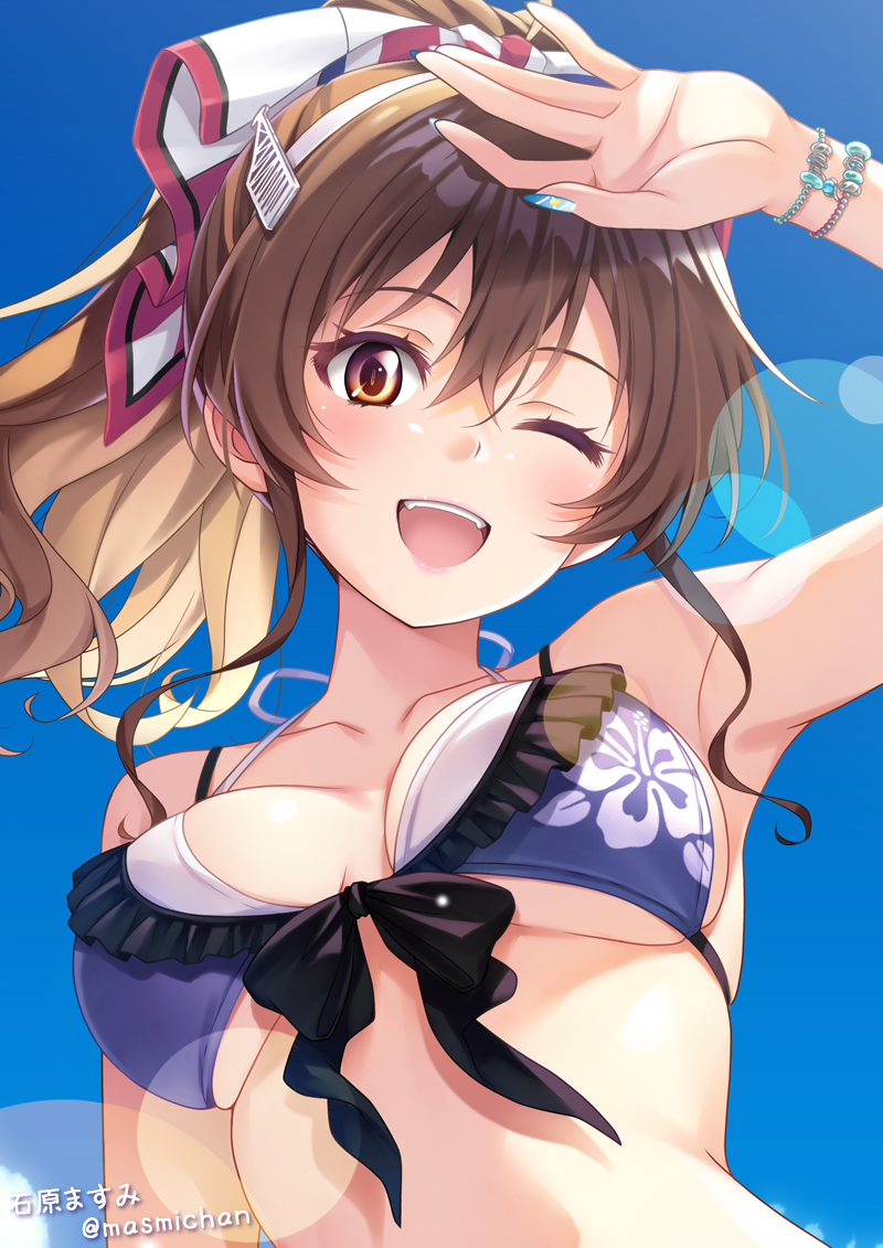 masmichan's tweet photo. 8月だし夏だしクソ暑いのでビキニ足柄さんを見ないと死ぬ　#艦これ https://t.co/hom5i2i9JR