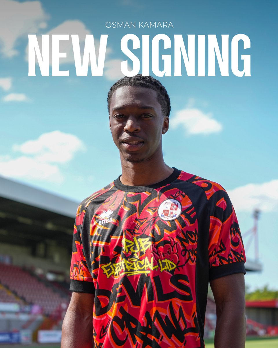 crawleytown's tweet photo. 📰 REDS ANNOUNCE TRIO OF LOAN SIGNINGS

Crawley Town Football Club is delighted to announce the loan signing of Blackburn loanees Nicholas Michalski and Osman Kamara, along with Hull City’s Nathan Tinsdale, who all join on season-long loan deals!

👉 https://t.co/FEhX1luA31

#TownTeamTogether🔴