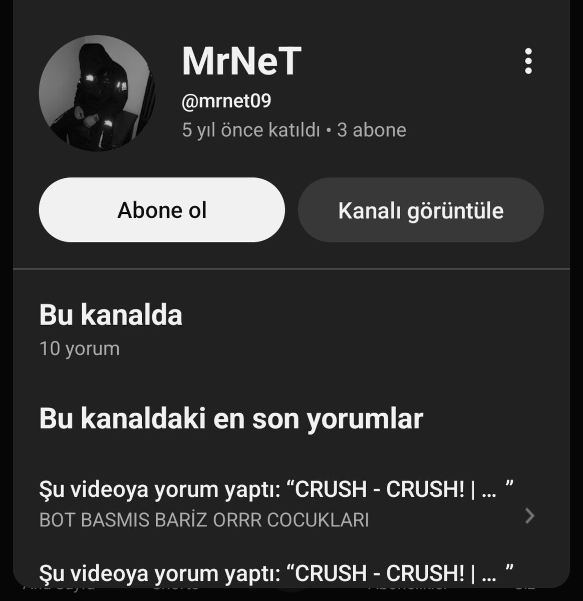 nexttendd's tweet photo. bot denilen grubun hateri bile videoya 10 tane yorum atıyor, fanlari siz dusunun artik https://t.co/wwVbG8QH7C