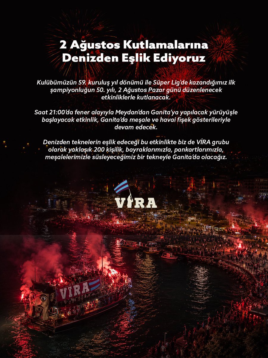 haydevira's tweet photo. 2 Ağustos kutlamalarına denizden eşlik ediyoruz.

Yarın akşam Ganita’dayız ♥️ https://t.co/PGBuwcBJTH