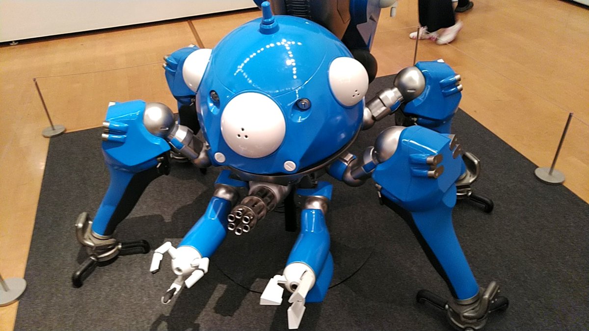 kagami1013's tweet photo. 神戸で開催中の攻殻機動隊展に行ってきました。
手書きの細かくて濃い原画のオンパレードで、
お腹いっぱいになりました。満足です。 https://t.co/OIGEbPg21v