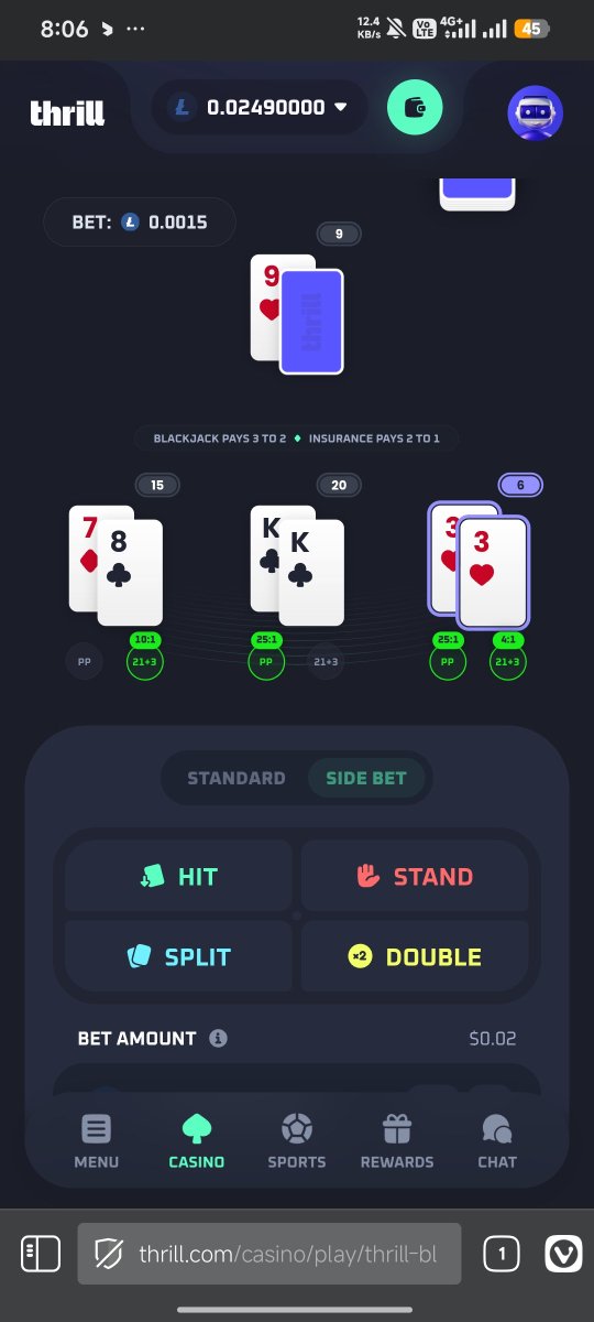 aFlextra's tweet photo. @Thrill_com Few hits from this morning session :) . Definitely the my favorite thing on thrill. Blackjack Original 🫠
User: Flextra https://t.co/nCbZ2c9pkP