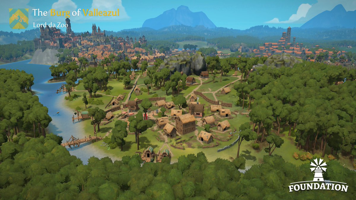 foundationgame's tweet photo. En_Zoo found the perfect map seed... and built Valleazul upon it ποΈ
Talk about respecting the landscape... En_Zoo fully embraced it!
π Map seed: 51F8gZQHATzzz
#FoundationGame #ScreenshotSaturday https://t.co/GzajC41mUz