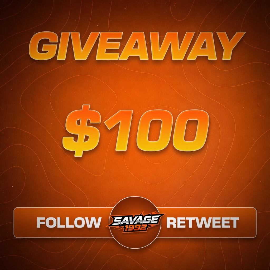 savagebro92's tweet photo. 💲100 GIVEAWAY

❤️2 X $50 Winners🥰

➡️TO ENTER:

✅Follow me ,@Tomas1120_ @Real_HeatoN @tiperop  @xetroygg @JamieJGambles @umer77666 @YTRickashay @MihaiBmA @LuskyCS @sylipsco @AGogiv2 @_Nextro_ @things_cs @igor2332lev1 @Serbiaultra @Mypick08 
✅Retweet & Like 
✅Tag friends.

❤️This giveaway is meant to thank for everyone who stood by my side, supported me and still suports me and for the kind and loving words and prayers in a time off need for my mother medical problem!

⏰Giveaway ends in 7 days.