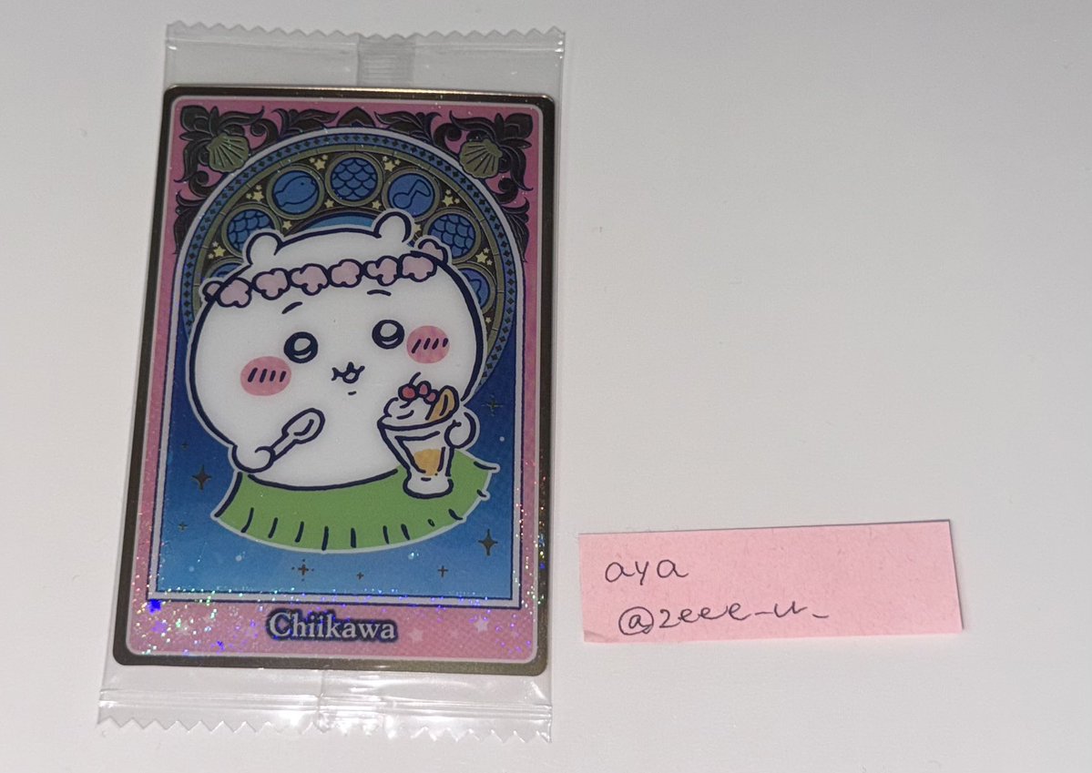 zeee_u_'s tweet photo. 交換 ちいかわ 映画 ウエハース

譲 ちいかわ 

求  同異種 モモンガ

8/2 午後池袋手渡し
御気軽にお声掛け下さい🙇🏻‍♀️︎✧ https://t.co/ssXG2LY7dR