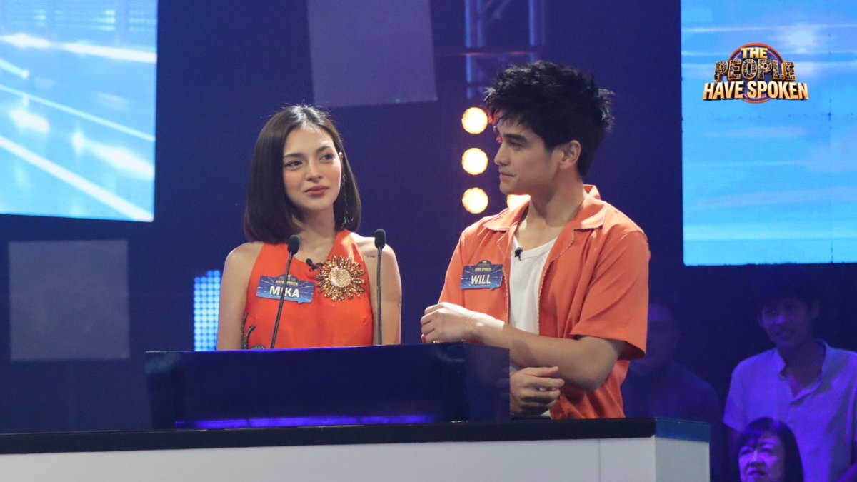YouLOLGMA's tweet photo. Here's your dose of KILIG from #WillAshley and #MikaSalamanca! 🥰 

Tutukan sila sa #ThePeopleHaveSpoken #TPHSPuksaanLevels later at 6:15 pm! https://t.co/8VUIVsJVKi
