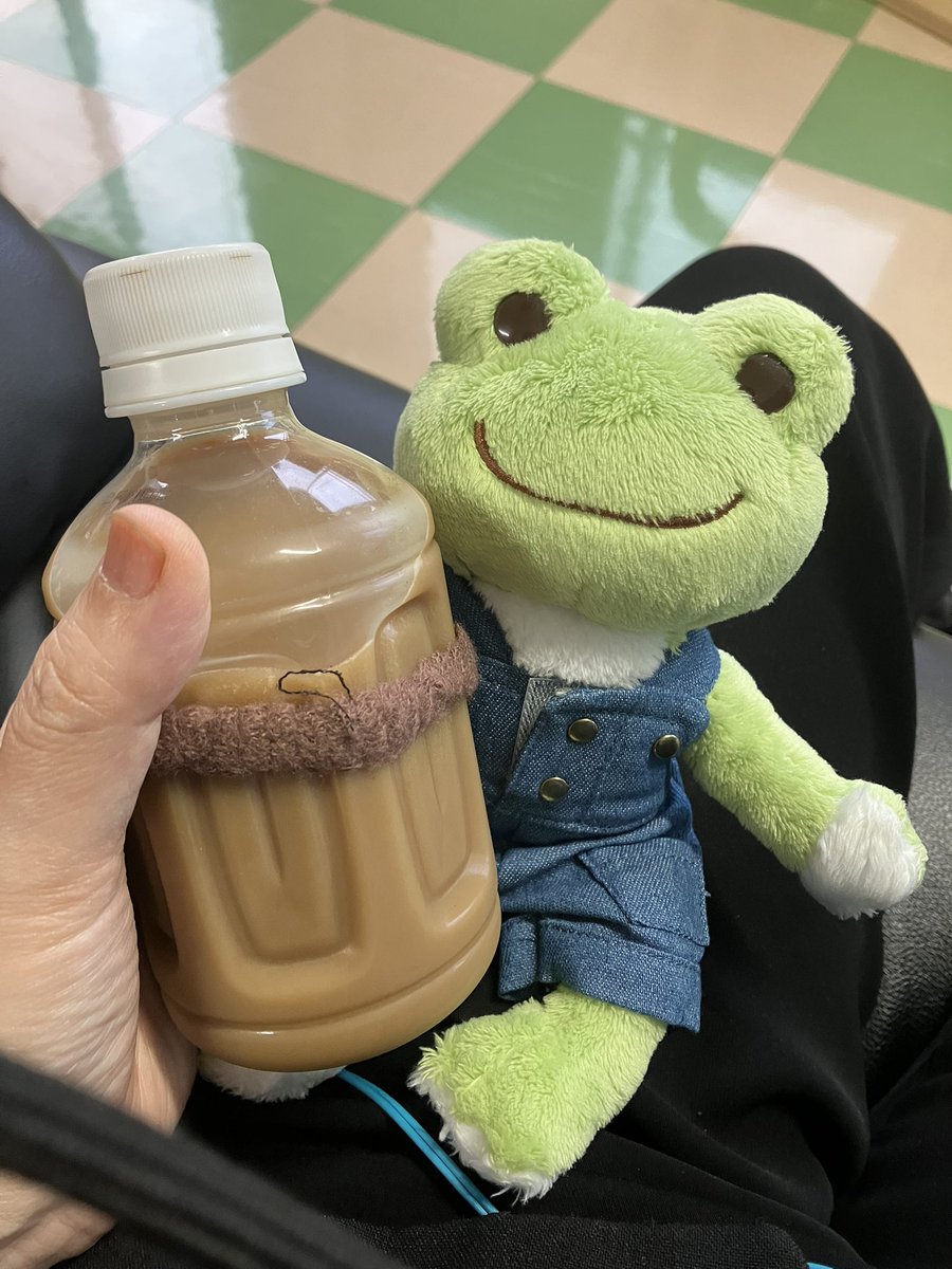 junko1723's tweet photo. 🐸がいないとガチできつい
 #社畜休憩中 https://t.co/7z1Ap3rLBp