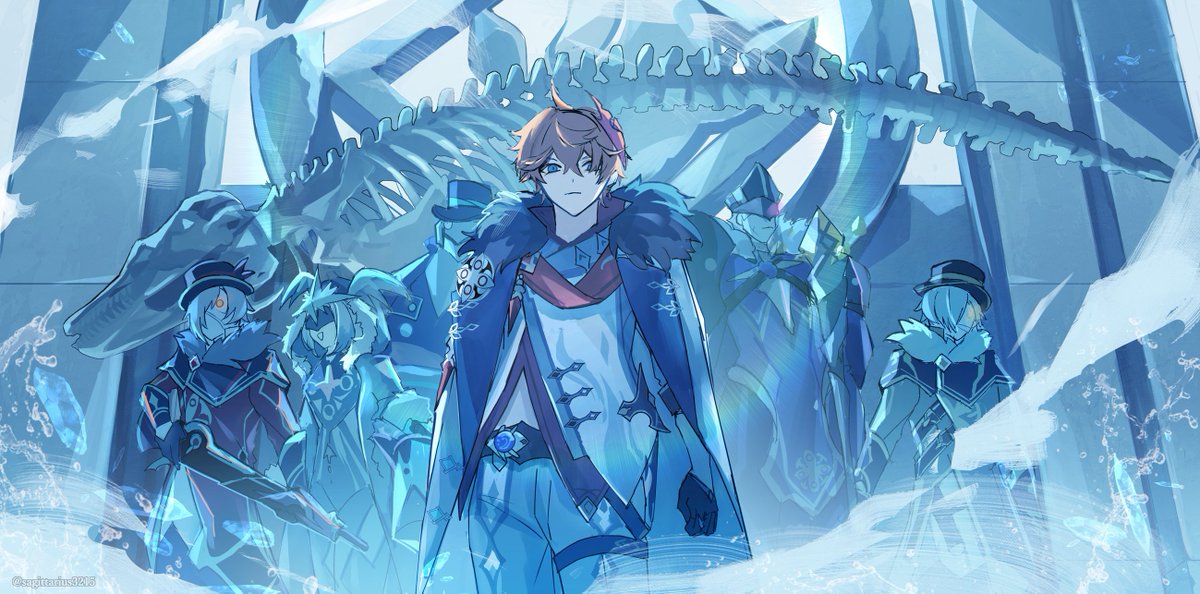 sagittarius3215's tweet photo. スネージナヤが来るぞ～！！　執行官の活躍が楽しみ❄️
#Genshinimpact　#原神 https://t.co/SXPty4Mpiq