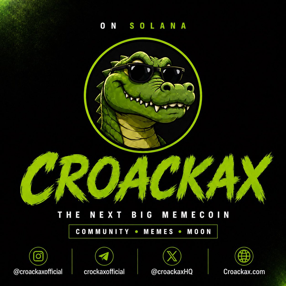 CroackaxHQ's tweet photo. If you’re reading this, you’re still early. 🐊💎 #CROACKAX #Solana #Memecoin #Crypto https://t.co/aXeqO9ODPm