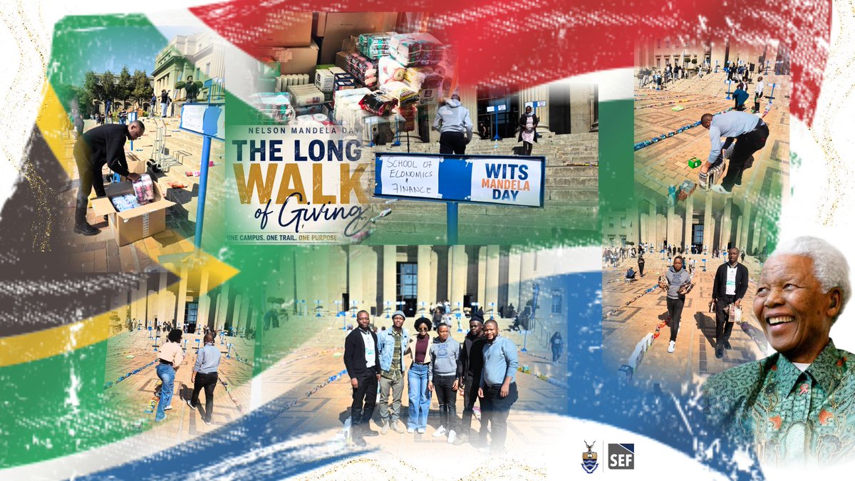 wits_sef's tweet photo. SEF came out to support the Wits Mandela Day Challenge ππ
A sincere thank you to the SEF staff who generously contributed on behalf of the School to make a meaningful difference. Your kindness and compassion made this initiative possible.
#WitsSEF #WitsForGood #MandelaDay https://t.co/bGtwIzRoRG