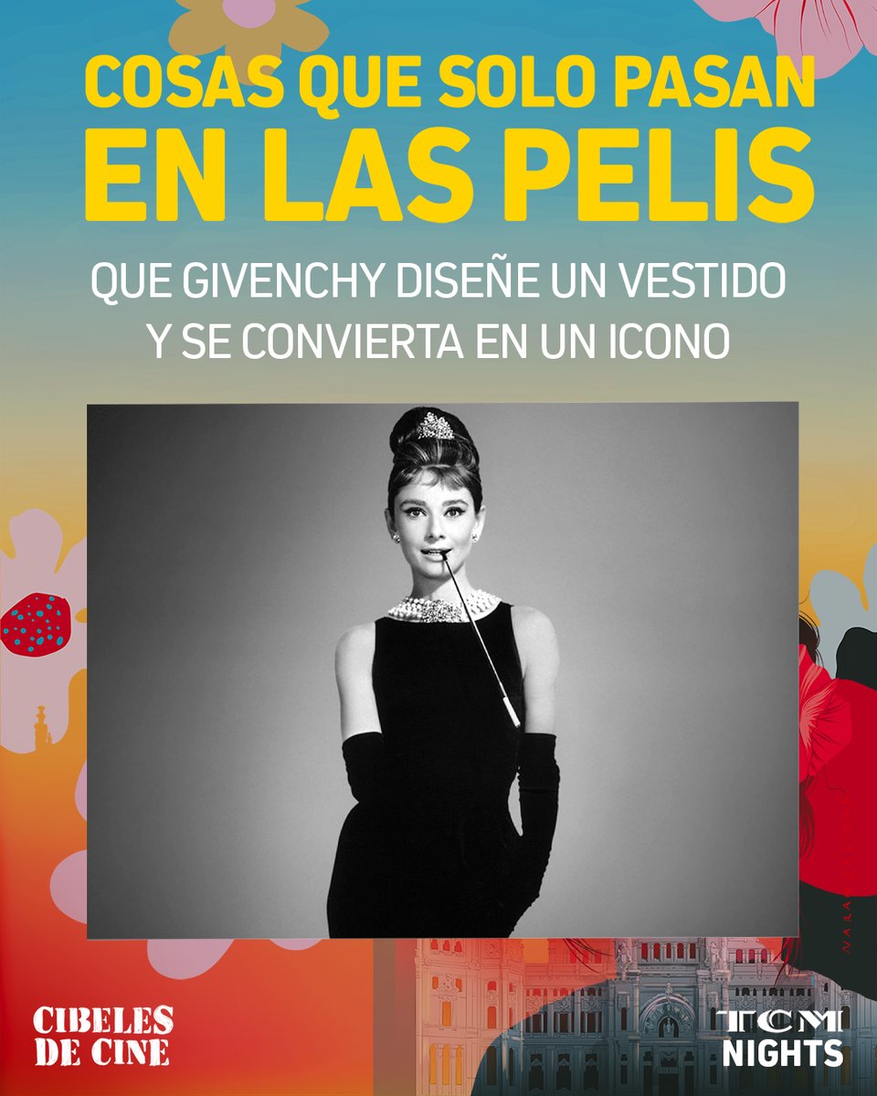 canaltcm's tweet photo. Y necesitas a una modelo como Audrey Hepburn en DESAYUNO CON DIAMANTES, claro. 

Puedes adquirir tus entradas para la TCM Night de este domingo en @CibelesCine aquí: https://t.co/PUMAaVd2sY. https://t.co/46X4nJPBzI