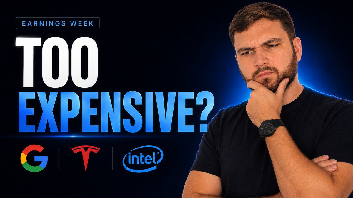DurableProfitDP's tweet photo. 3 strong earnings reports, but I bought nothing.

Alphabet, Tesla and Intel all gave investors good headlines.

Search is still growing. $GOOGL 

Tesla delivered record Q2 vehicles. $TSLA 

Intel showed its fastest revenue growth in more than 15 years. $INTC 

But good headlines don’t automatically mean a good entry price.

After updating my fair value models, one of these stocks came closest to my buy zone.

One still needs a lot of future success to justify today’s price.

And one already looks priced for a very strong turnaround.

I explain which is which in the video.

Watch here:

https://t.co/x4Xypnnf0l

Which one would you buy first: Alphabet, Tesla or Intel?