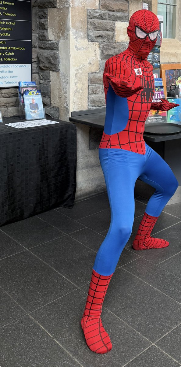 zxspectrum128's tweet photo. Time for #spiderman at the Gwyn hall Neath https://t.co/Sii6I9c4cJ