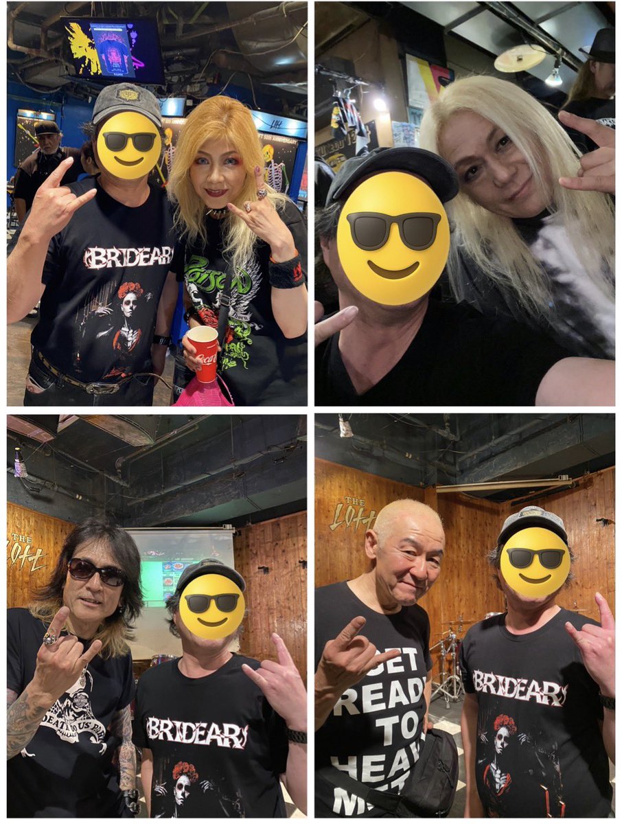 Hiroshi2k0714's tweet photo. ✨独り言✨
#BRIDEAR Tシャツで写真を撮ったバンドとは対バンライブが実現している。
#SUPERBLOOD とはツーマンライブ、
#ねぱーるず (#山下昌良)→ #JandY と対バンが実現。
そうすると次は・・・
よろしくお願いします🙇 https://t.co/TLnXChHmzE