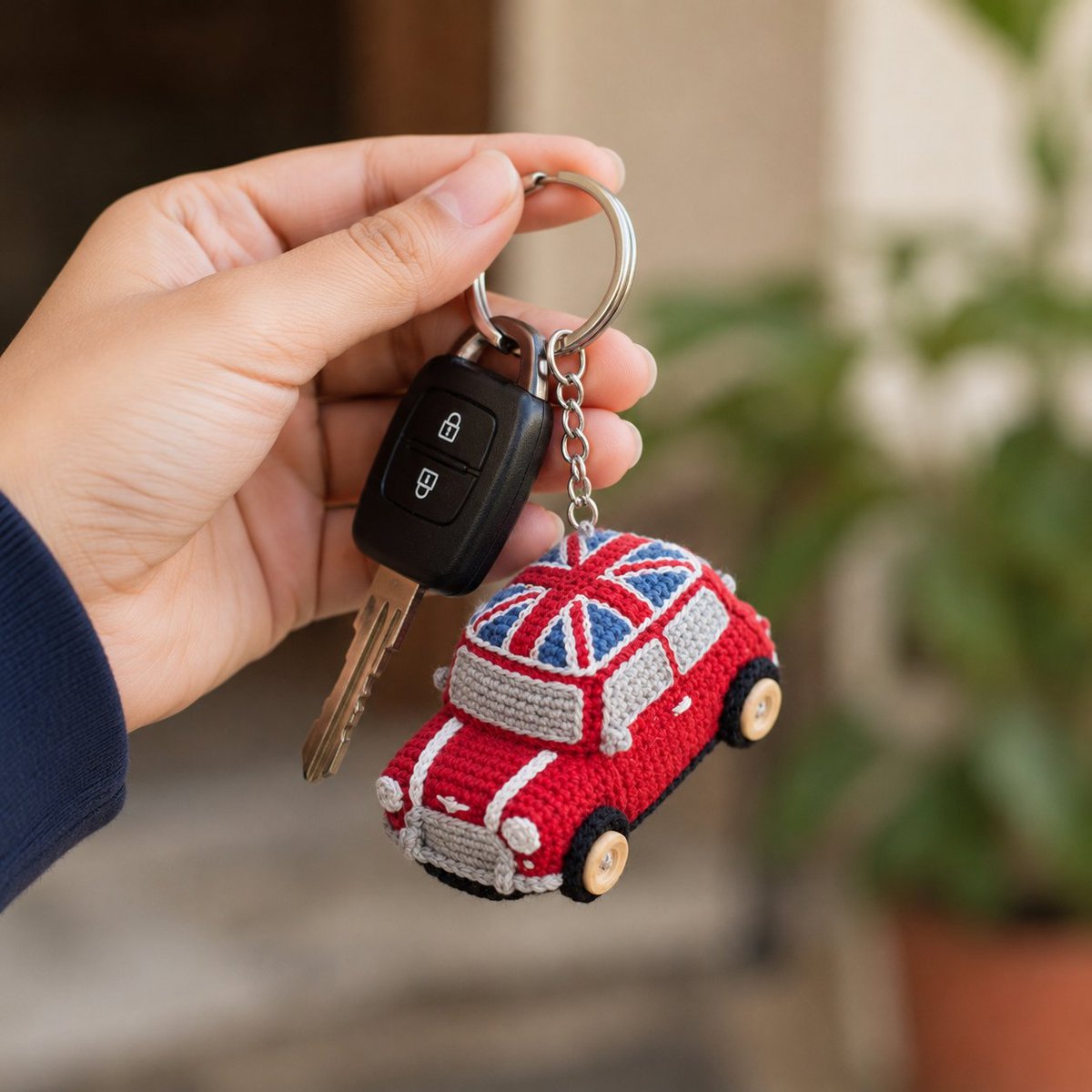 YarnandYield's tweet photo. New British Car Crochet Pattern is now available from YarnandYield!

Create a detailed mini car keychain with a Union Jack roof, realistic wheels, and charming amigurumi details.

🛒 https://t.co/8TPycSFBJj

🏪 https://t.co/SHITvHWhXF

#CrochetPattern #Amigurumi #CrochetKeychain https://t.co/4WYchxidVC